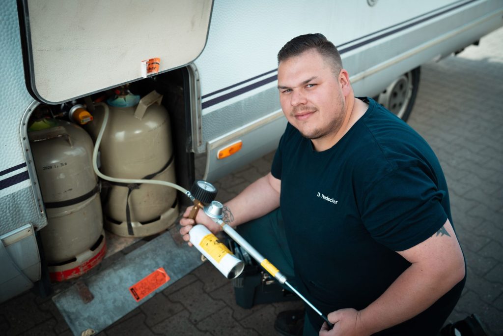 Gas-Prüfung nach G607